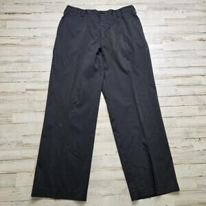 Nike Golf Performance Pants Men's 35x30 Fit Dry  Black Polyester Spandex